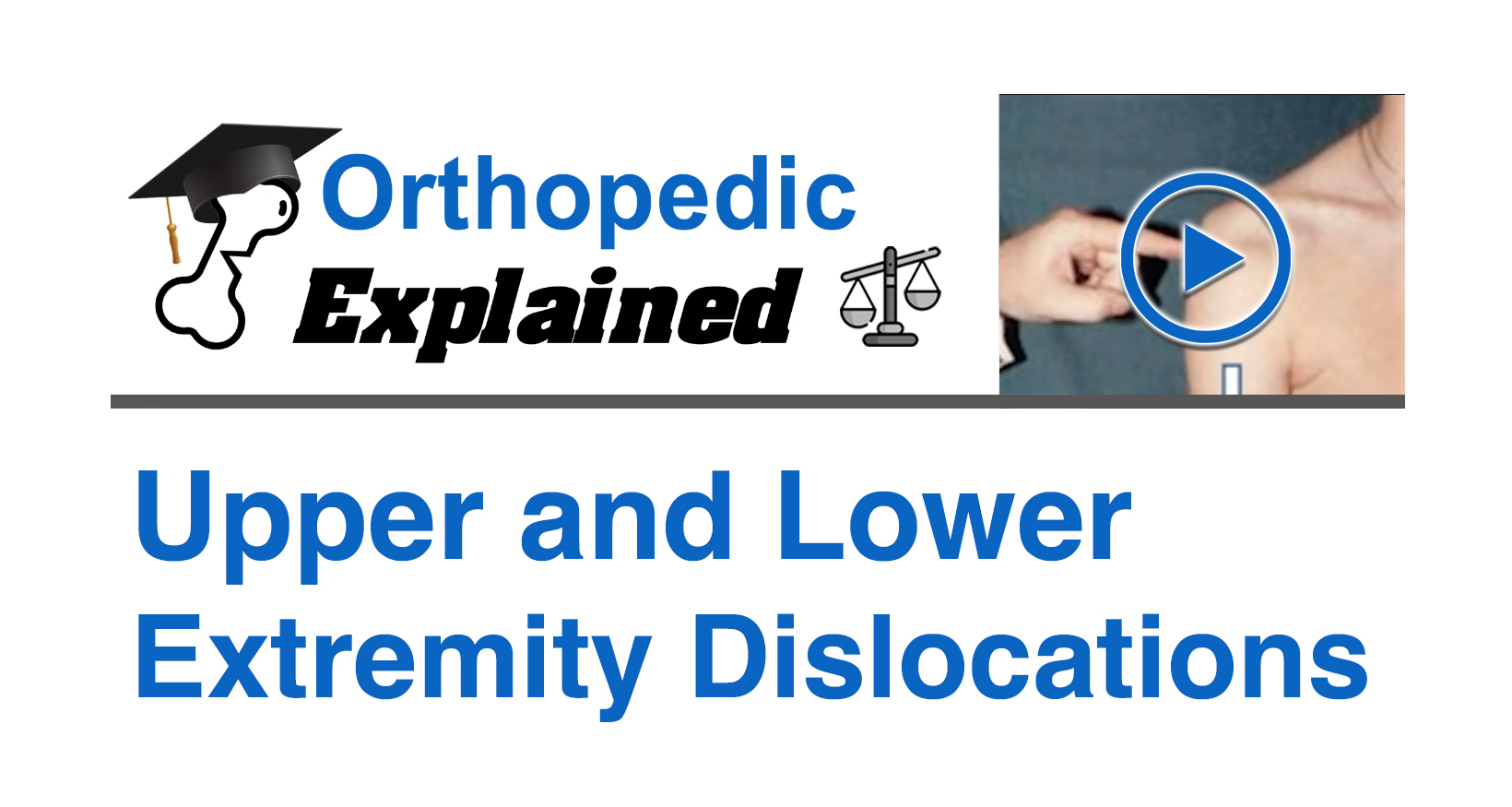 (KL) Upper and Lower Extremity Dislocations (Law)